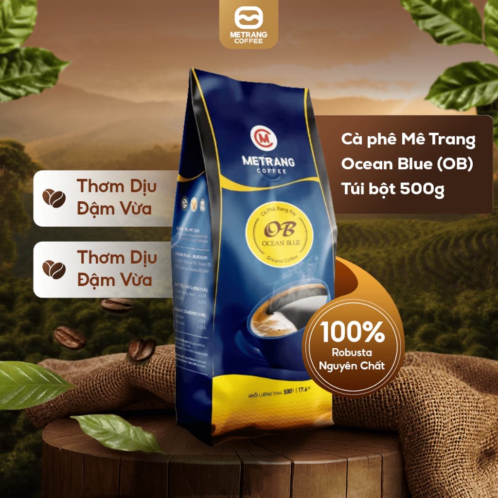 Mê Trang Ocean Blue, молотый 500 г