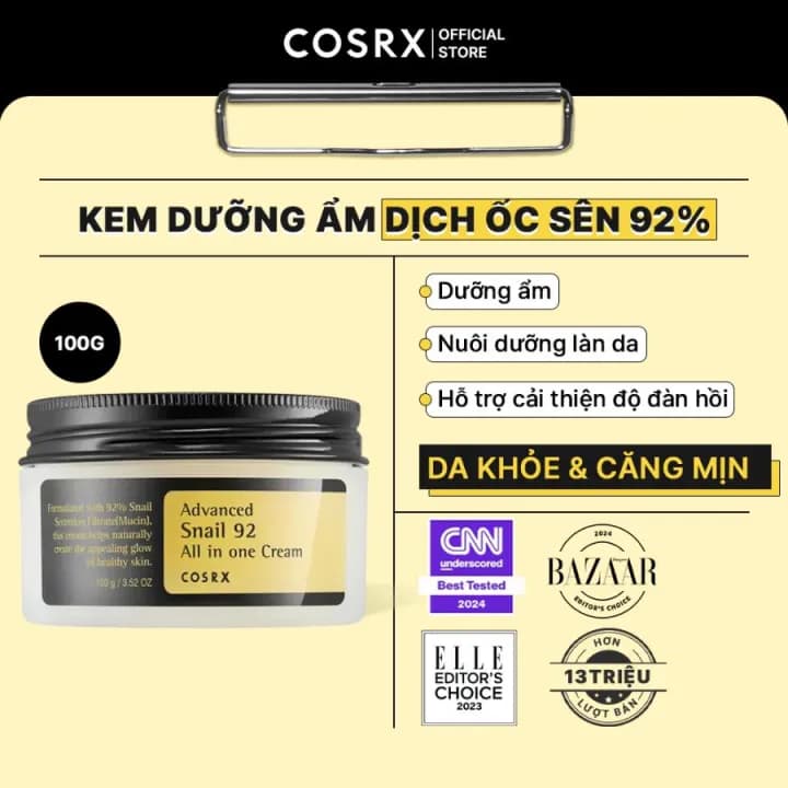 COSRX Advanced Snail 92 All in One Cream — фото 2