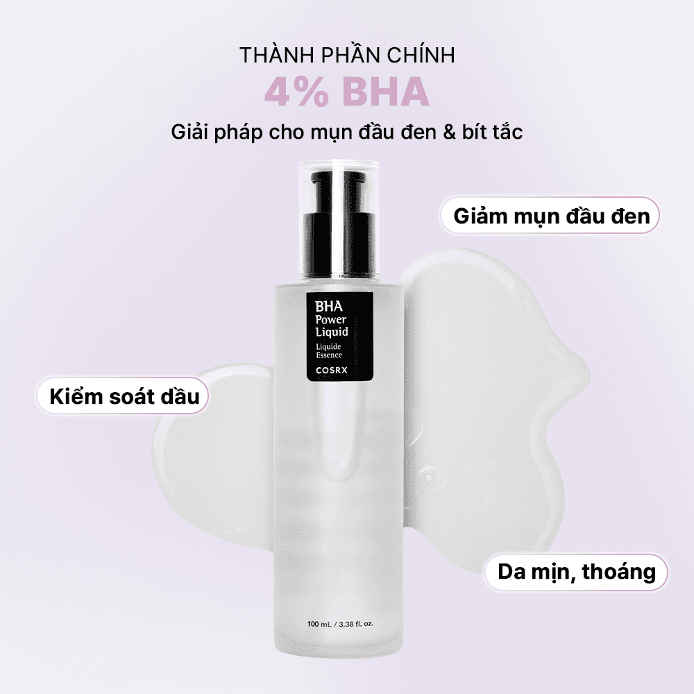 COSRX Tẩy Da Chết BHA Blackhead Power Liquid, 100ml