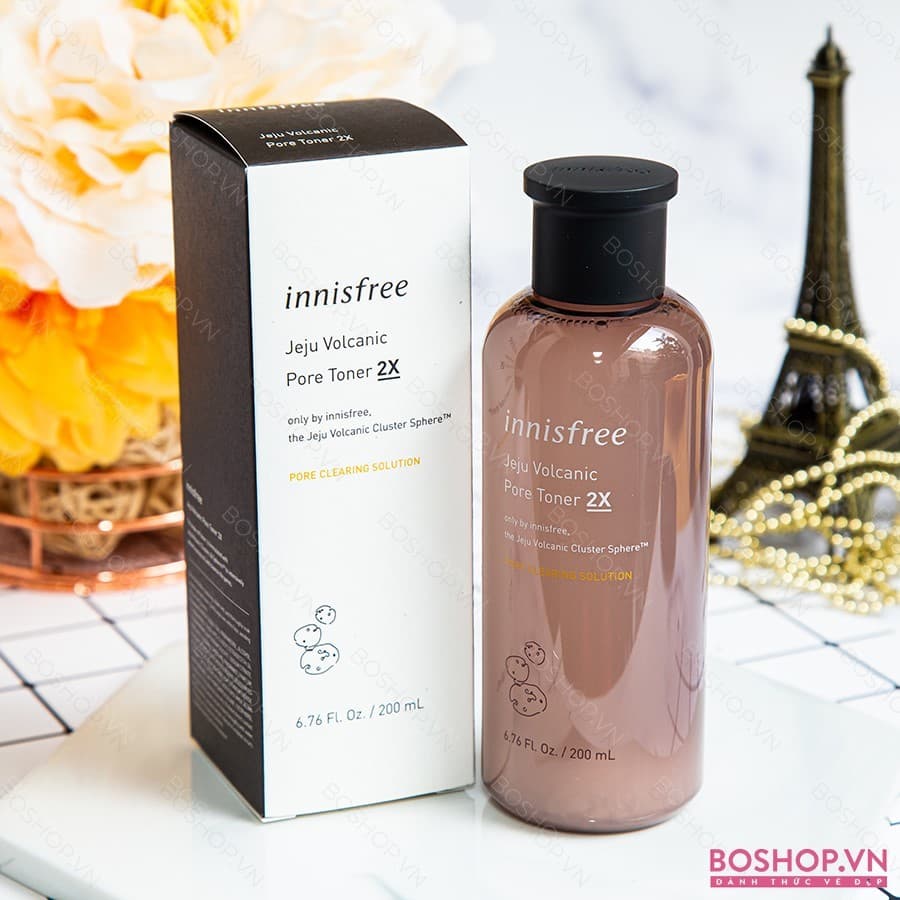 Innisfree Nước Hoa Hồng Jeju Volcanic Pore Toner