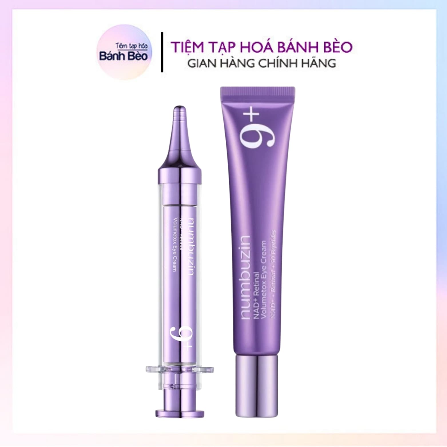 Numbuzin Kem Mắt No.9 NAD+ Retinol Volumetox