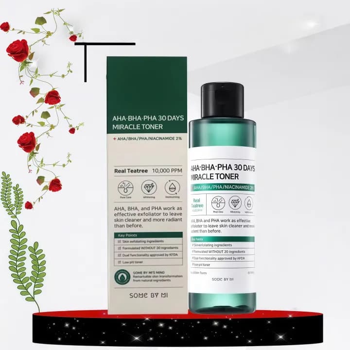 Some By Mi AHA BHA PHA 30 Days Miracle Toner (Rose), 150 мл — фото 2