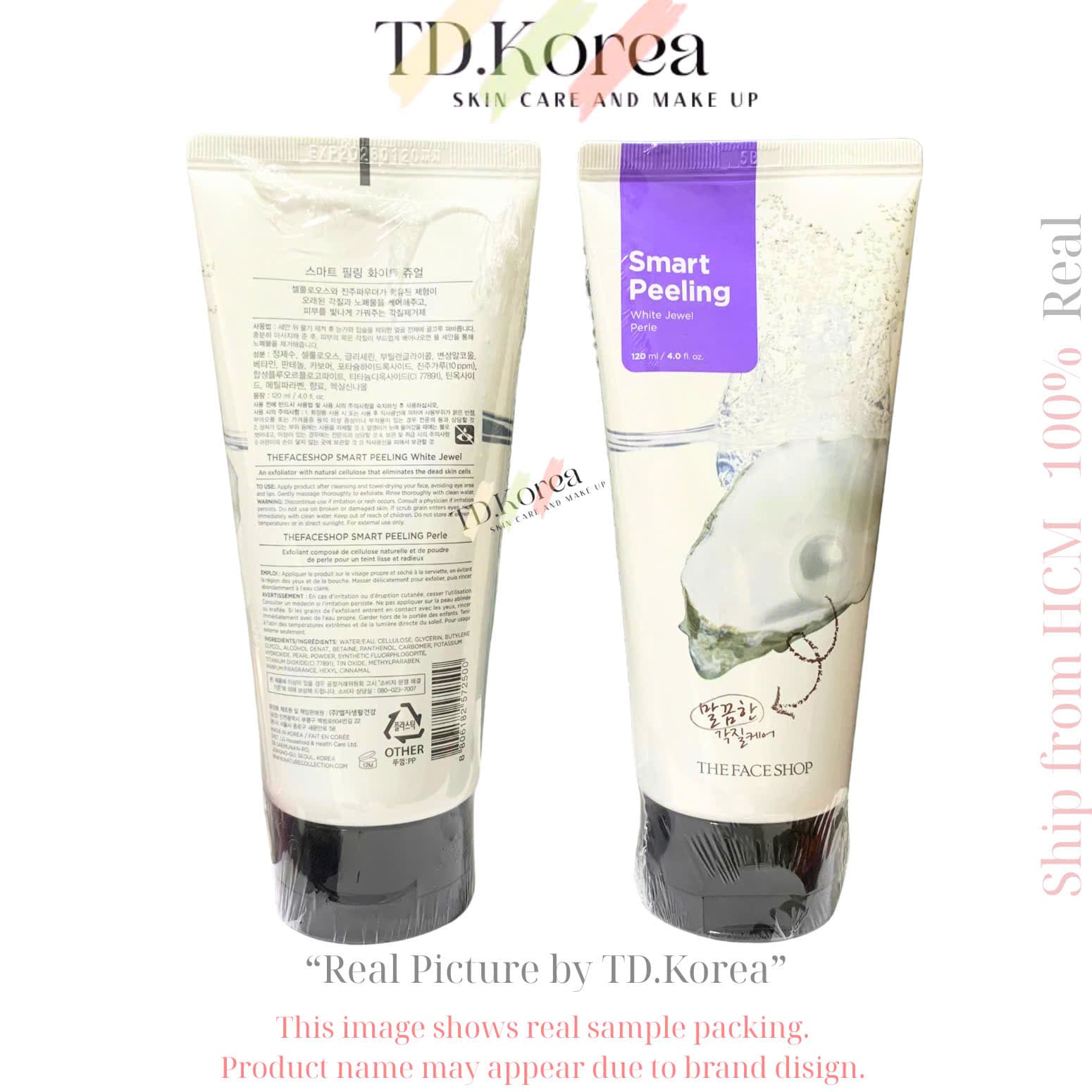 The Face Shop Tẩy Tế Bào Chết Mặt Ngọc Trai
