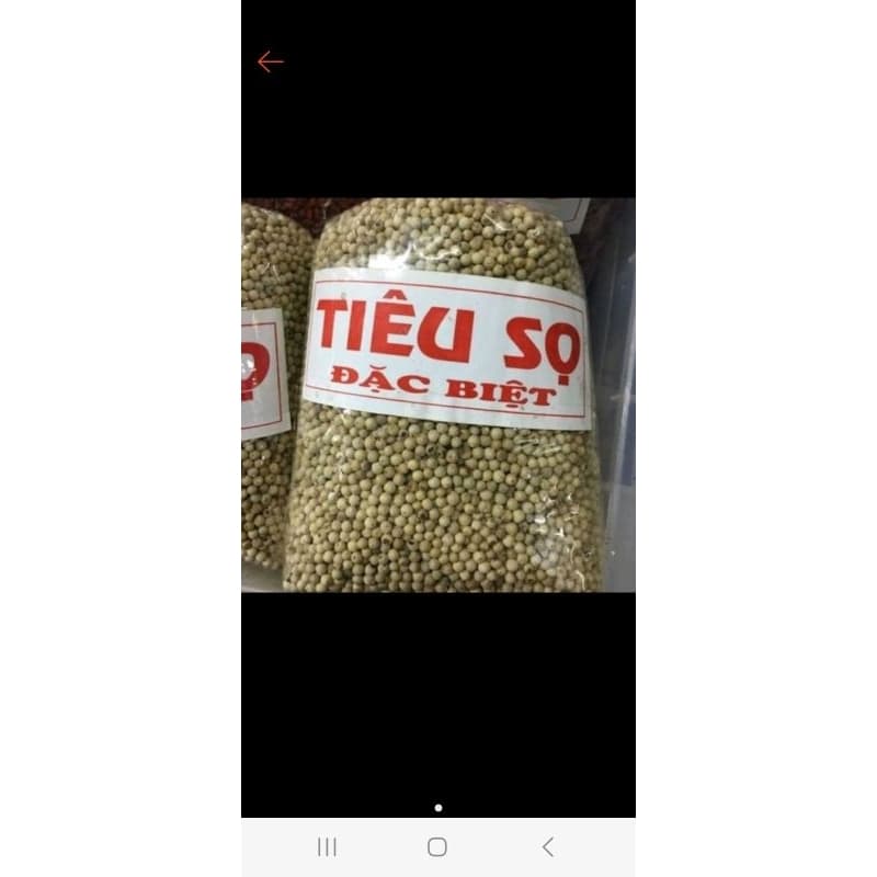 Hạt tiêu sọ trắng Phú Quốc 100g