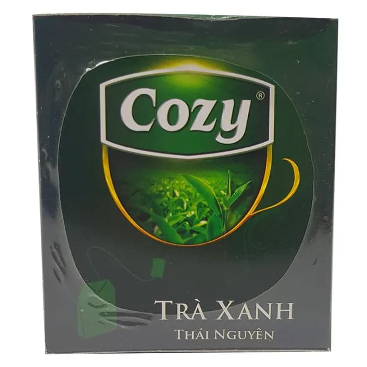 Trà túi lọc Cozy hương trà xanh, 50g (25 gói x 2g) — фото 2