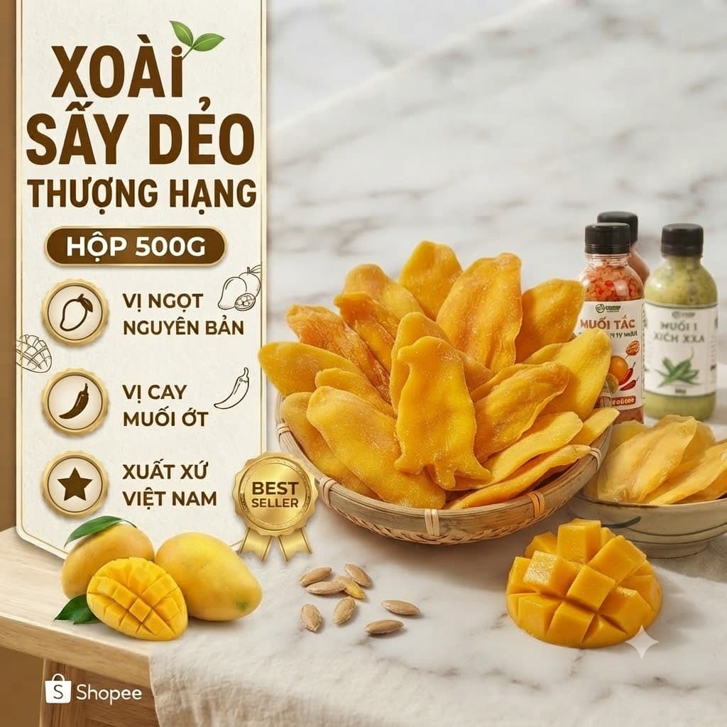 Манго сушёное KINGTASTY FOOD