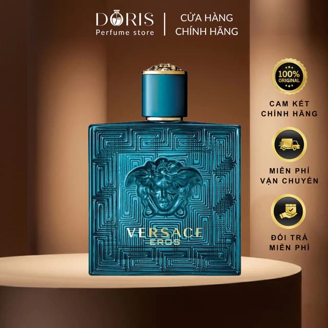 Nước hoa Tester Versace Eros For Men EDP 100ml FullBox Auth