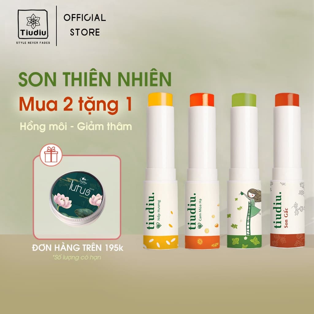 Son Dưỡng Tiudiu с оттенком