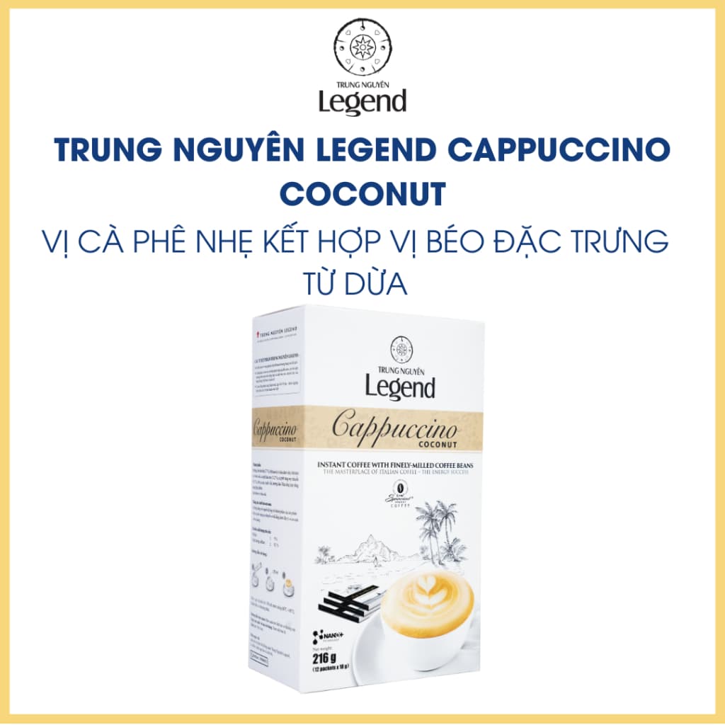 Trung Nguyên Legend Cappuccino Coconut